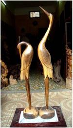Chim hạc - Biểu tượng của may mắn và trường thọ